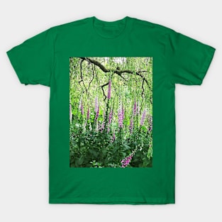 Foxgloves photograph T-Shirt